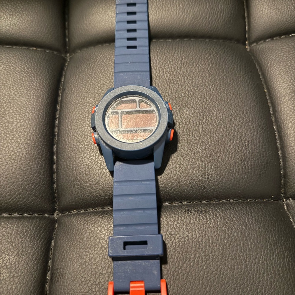 Nixon Blue and Red Smartwatch Case